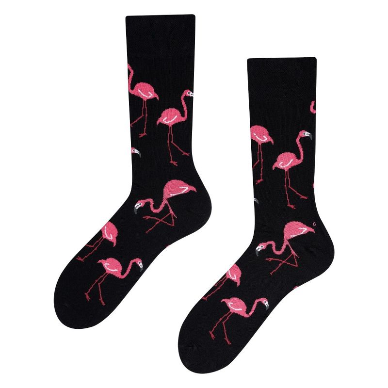 Flamingo Lover, Todo Socks, Flamingi, Ptaki, Kolorowe Skarpetki