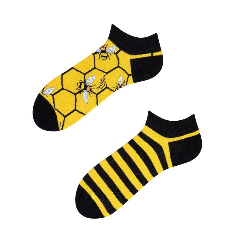 Stopki, Bee Bee Low, Todo Socks, Pszczoły, Kolorowe