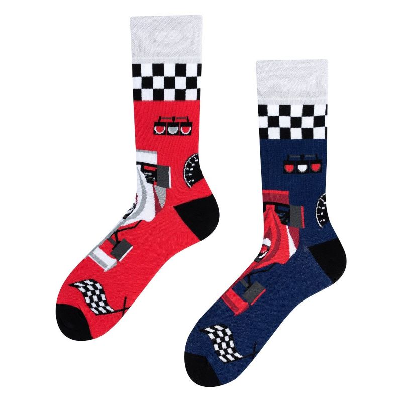 Formuła F1, Todo Socks, Wyścigi, Rajdy, Bolid, Kolorowe Skarpetki