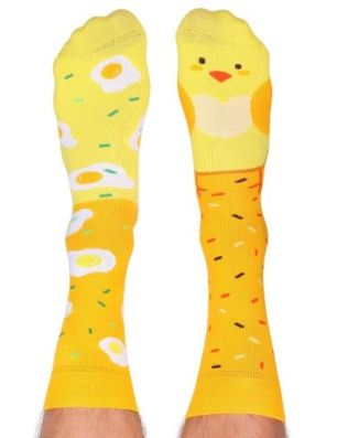 Skarpety kolorowe z serii Happy Friends Socks - kurczaczek Chicken Out