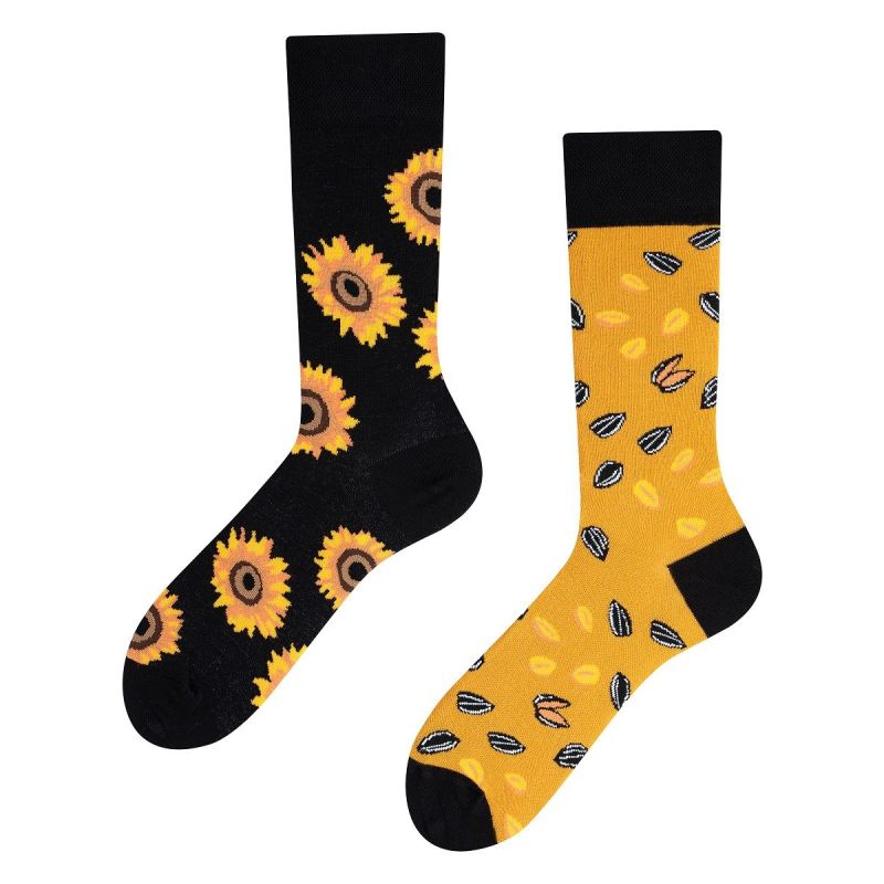 Sunflowers, Todo Socks, Słoneczniki, Kolorowe Skarpetki