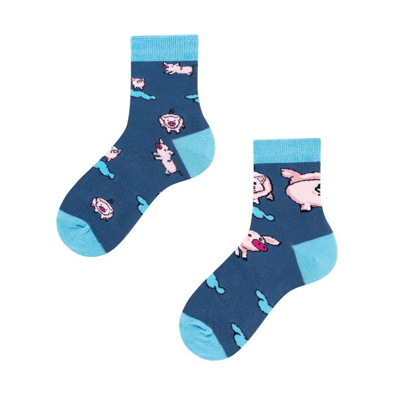 Little Piggy Kids, Todo Socks, Świnka, Kolorowe Skarpetki Dziecięce