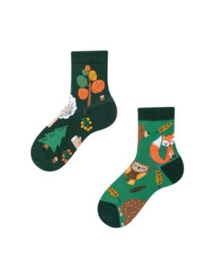 Forest Animals Kids, Todo Socks, Leśne zwierzaki, Kolorowe Skarpetki Dziecięce