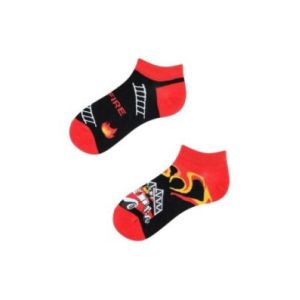 Stopki, Socks on Fire Kids Low, Todo Socks, Strażak, Ogień, Kolorowe Dziecięce