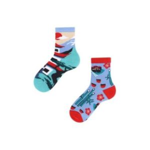 Tanuki Kids, Todo Socks, Japonia, Azja, Orient, Kolorowe Skarpetki Dziecięce