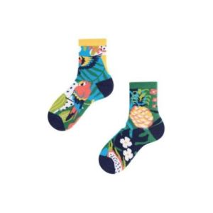 Papagayo Kids, Todo Socks, Papuga, Ananas, Liczi, Kolorowe Skarpetki Dziecięce