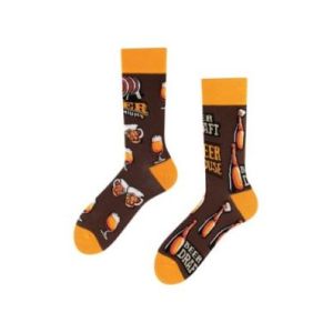 Draft Beer, Todo Socks, Piwo Brown, Kraft, Kufel, Kolorowe Skarpetki