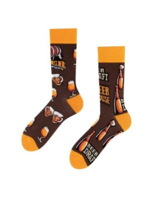 Draft Beer, Todo Socks, Piwo Brown, Kraft, Kufel, Kolorowe Skarpetki