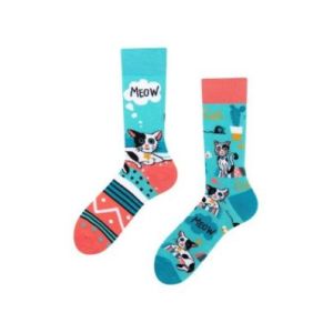 Cats, Todo Socks, Kotki, Kaktus, Kolorowe Skarpetki