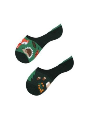 Mikrostopki, Forest Animals Kids, Todo Socks, Lis, Jeż, Las, Liście, Kolorowe Dziecięce