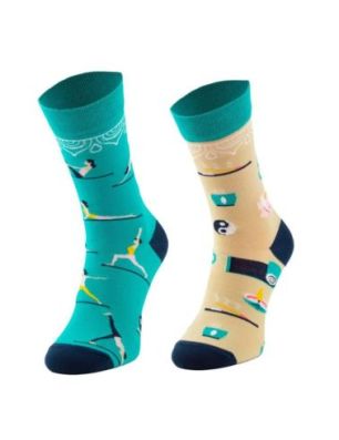 Skarpety Sporty Socks - YOGA świeca, yin i yang, mata