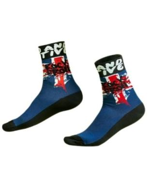 Włoskie, sportowe skarpetki, Rock, Luigi di Focenza Socks