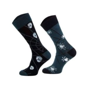 Skarpety Sporty Socks - PAJĄK, czaszki, pajęczyny