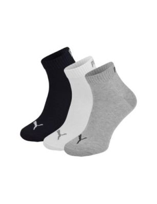 3PACK zakostki skarpety PUMA QUARTER, zestaw bawełnianych skarpet do sportu