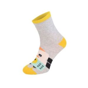 Kolorowe skarpetki CHILI Cotton Socks 748, wesołe motywy- Kura Chicken Socks