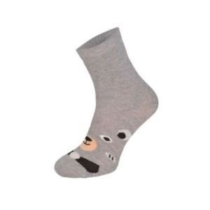 Kolorowe skarpetki CHILI Cotton Socks 748, wesołe motywy- Misio uszatek