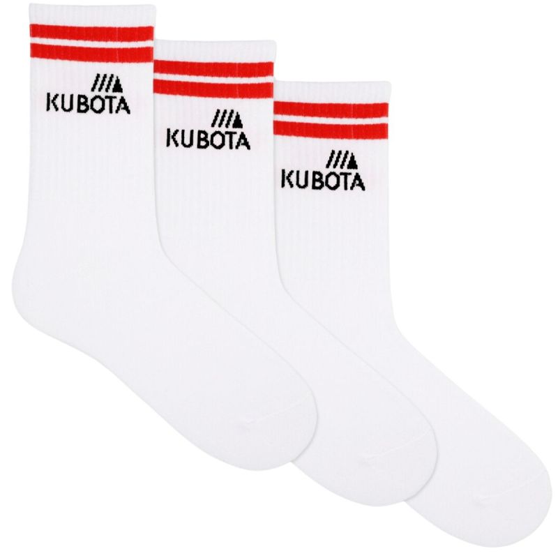 3PACK klasycznych skarpet Kubota SPORT 1 uniwersalny stylowy design