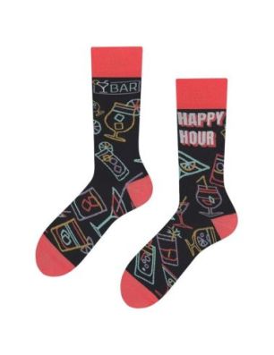 Happy Hour, Todo Socks, Bar, Drinki, Neony, Kolorowe Skarpetki