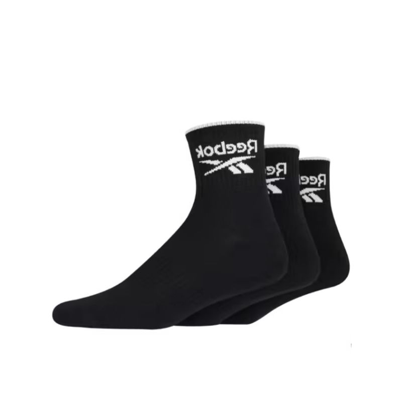 Zestaw 3Pack Zakostki Reebok Retro Ankle bawełniane skarpetki Frotte model unisex R0362